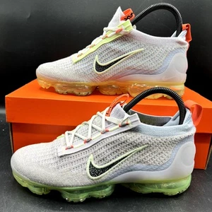 NEW Nike Air VaporMax 2021 Flyknit Women's Shoes Size 6.5 Sneakers Light Bone - Picture 1 of 10