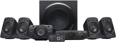Logitech Z906 5.1 Sound System, Lautsprecher mit 1000 Watt Surround Sound, THX - Bild 1 von 4