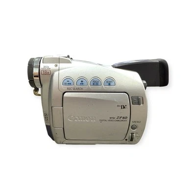 Canon ZR60 Camcorder -  Silver - Image 1 of 4
