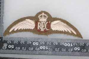ROYAL FLYING CORPS KHAKI WW1 PATTERN PILOT WING CLOTH BUDGET COPY PADDED - Picture 1 of 1