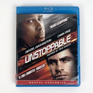 Unstoppable Blu-ray Denzel Washington Chris Pine 2010 - Imagen 1 de 3