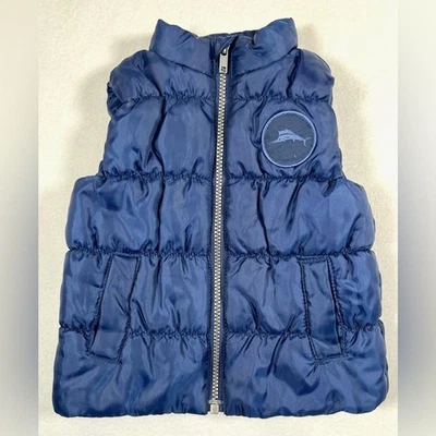 Chaleco acolchado azul adornado con marlín talla 18M TOMMY BAHAMA niños pequeños talla 18M Foto 1 de 4