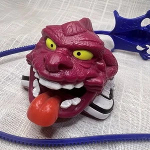 Vtg Real Ghostbusters Vintage 1988 Kenner Pull Speed Ahead Ghost Zip Cord Works - Picture 1 of 6