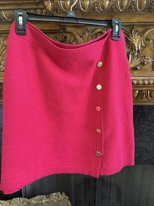 Lilly Pulitzer Lizona Sweater Skirt Pointsettia Red Size Extra Large NWT - Picture 1 of 8
