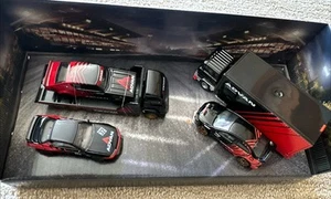 Hot Wheels ADVAN 5 Set 2000GT-R LBWK Skyline GT R32 Vs LANCER EVO CAJA MITSUBISHI - Imagen 1 de 11