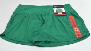 Spyder Active Women's Woven Shorts, Green, Size M - Picture 1 of 4