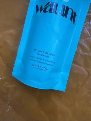 Oriflame Waunt Mission Impurities Heat Mask. Expiry 12/24 - Image 1 of 2