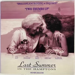Last Summer in the Hamptons (1996) LD 60425 Laserdisc - Imagen 1 de 2