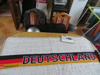 Fan Schal Fußball  SPORT Deutschland wüstenrot Fans Schals - Bild 1 von 4