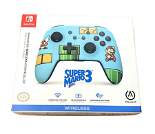 PowerA Super Mario Bros 3 Enhanced Wireless Controller for Nintendo Switch NEW