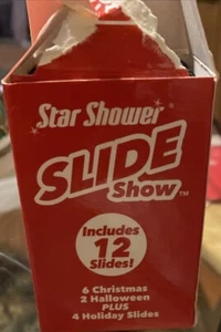 Light Shower Slide only- 12 Slides (6 Xmas 2 Halloween 4 Holiday - Picture 1 of 1