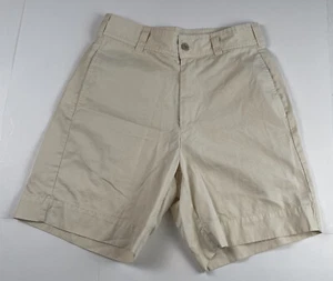 VTG Polo Sport Ralph Lauren Ivory Shorts Men's Size 30 Chino Sportsman Outdoor - Picture 1 of 10