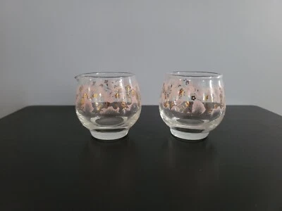 Crema y azúcar rosa Libbey Duchess vintage Foto 1 de 4