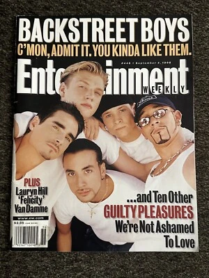 Entertainment Weekly Magazine #448 - Backstreet Boys September 4, 1998 - Image 1 of 4