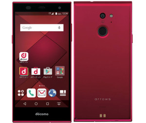 FUJITSU arrows Fit F-01H DOCOMO Android Smart Phone Unlocked RED used