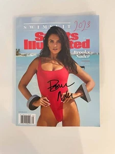 Sport illustriertes Cover Modell Brook Nader signiert SI Magazin COA-sicheres Foto 2 - Bild 1 von 8