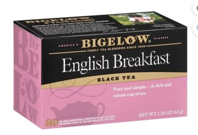 Bigelow Tea Black Tea English Breakfast - 20 Tea Bags - Image 1 of 2