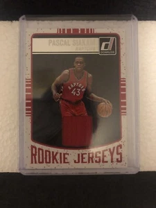 Pascal Siakam Donruss Rookie Jersey Card 2016-2017 - Picture 1 of 2