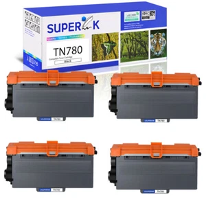 4PK TN780 TN-780 Toner Cartridge for Brother DCP-8110DN DCP-8150DN DCP-8155DN - Afbeelding 1 van 24