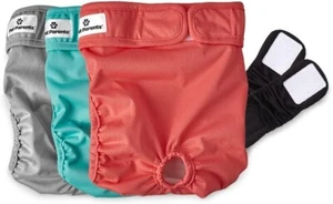 Pañales lavables premium para perros Pet Parents (paquete de 3) color femenino Southern Belle - L - Imagen 1 de 9