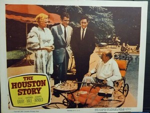 Lobby Card 1955 THE HOUSTON STORY Barbara Hale Gene Barry Edward Arnold crime