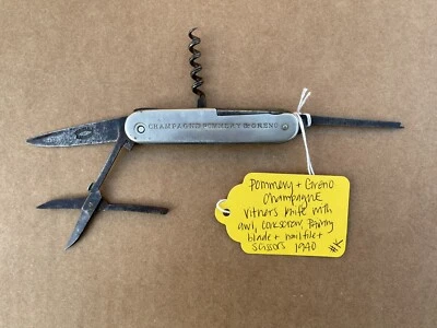 Pommery & Greno Champagne Vintners Knife 1940’s #K - Image 1 of 3