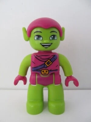 Lego Duplo Minifigure Green Goblin from Spider-Man 10608 Set Marvel Super Hero - Image 1 of 2