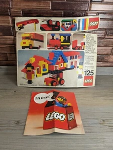 1975 LEGO Catalog Brochure Booklet w/ Box Top Lego Set 125 - Picture 1 of 11