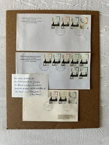 Netherlands 1989-91 FDC +Intl Court of Justice Letterhead +Complete set 14 +Neat - Picture 1 of 2