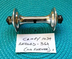 Campagnolo Record low-flange front hub (#1034) - 36-hole - Picture 1 of 1