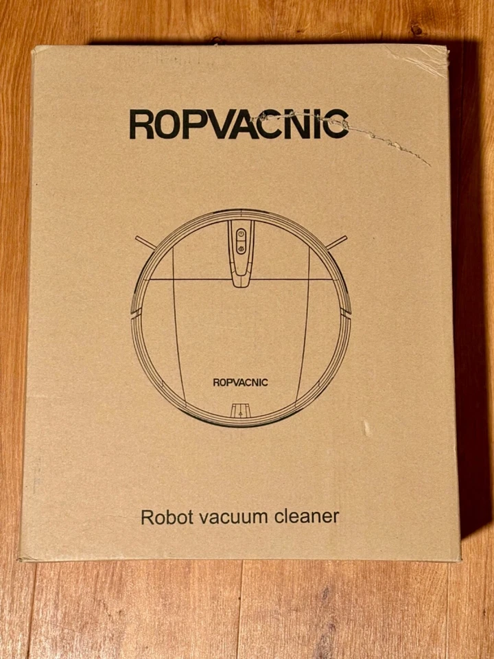 ROPVACNIC Robot Vacuum Cleaner with 3000Pa Cyclone Suction. - Image 1 of 3