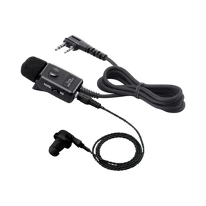 Icom HM-153LS Tie-pin Microphone for ID-52, IC-DPR4, etc. PTT Switch FedEx/DHL - Picture 1 of 4