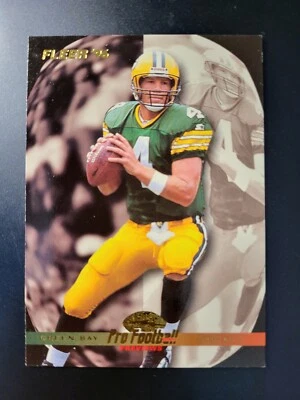 1996 Fleer Brett Favre card #187 - Image 1 of 2