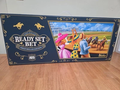 Ready Set Bet High Roller Edition 棋盘游戏 AEG 出品 - 状况完好 — 第 1/2 张图片