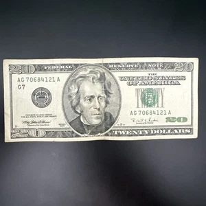 Super Cool 1998-$20 Bank Note With Uneven Cut - Picture 1 of 2