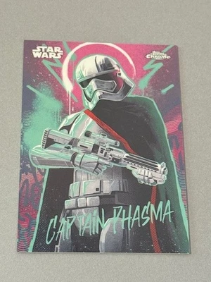 Captain Phasma Galactic Graffiti CASE HIT sp Insert Star Wars 2025 Topps Chrome - Image 1 of 2