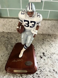Tony Dorsett Dallas Cowboys NFL All Star Figura 8” Estatua Danbury Como Nueva - Imagen 1 de 8