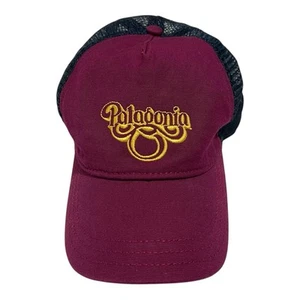 Casquette chapeau Patagonia snapback violet maille épelée course athlétique camionneur femme - Photo 1/6