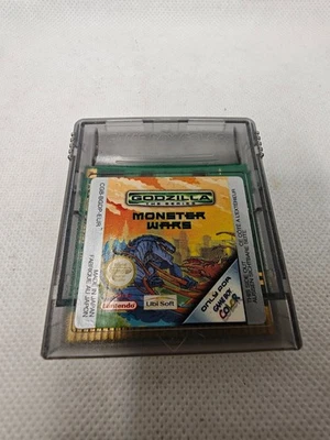 Nintendo GameBoy Color: Godzilla - The Series Monster Wars - Bild 1 von 2