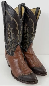 Tony Lama Lizard Wing Tip Western Cowboystiefel 6951 Herren Größe 8,5 D " - Bild 1 von 11