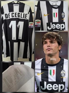 Maglia Calcio JUVENTUS 2012 2013 Bianconera #11 DE CEGLIE tg L gara Nike - Foto 1 di 7