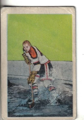 1952-53 Parkhurst Hockey Card #36 George Gee Chicago Blackhawks VG - Image 1 of 2