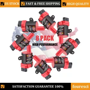 High Performance 8X Ignition Coils For Chevy Silverado GMC LS 5.3L D585 UF262 US - Picture 1 of 18