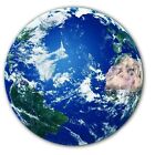 DJ Planet Earth #2 Blue World 7" cali Slipmata Portablism Gramofon Mata ślizgowa x1