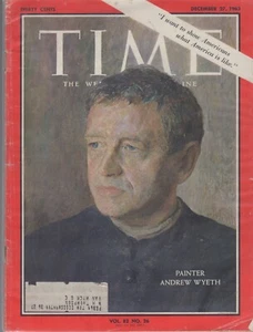 Vintage TIME Magazine December 27, 1963 Painter Andrew Wyeth  ( WITH LABEL) - Picture 1 of 1