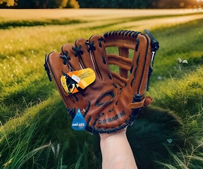 "Nuevo con etiquetas Guante de béisbol lanzamiento rápido de cuero ECCO Onyx DeMARTIN 12"" A0752 0X 12" Foto 1 de 4