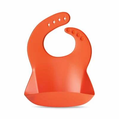 Babero de silicona para bebé - Ajustable para bebés y niños pequeños Babero de silicona para recoger alimentos. Foto 1 de 4