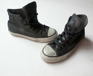 Converse Chuck Taylor All Star John Varvatos Silver Black Shoe Fashion Sneaker 