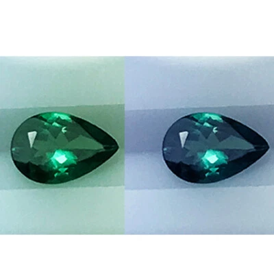 Piedra preciosa suelta de alejandrita con cambio de color natural sin tratar de 0,43 quilates Foto 1 de 3