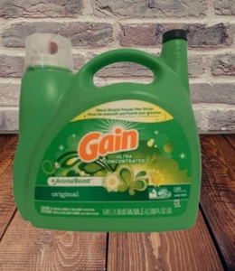 Gain + Aroma Boost Original Scent HE Liquid Laundry Detergent 96 or 107 Loads ✅